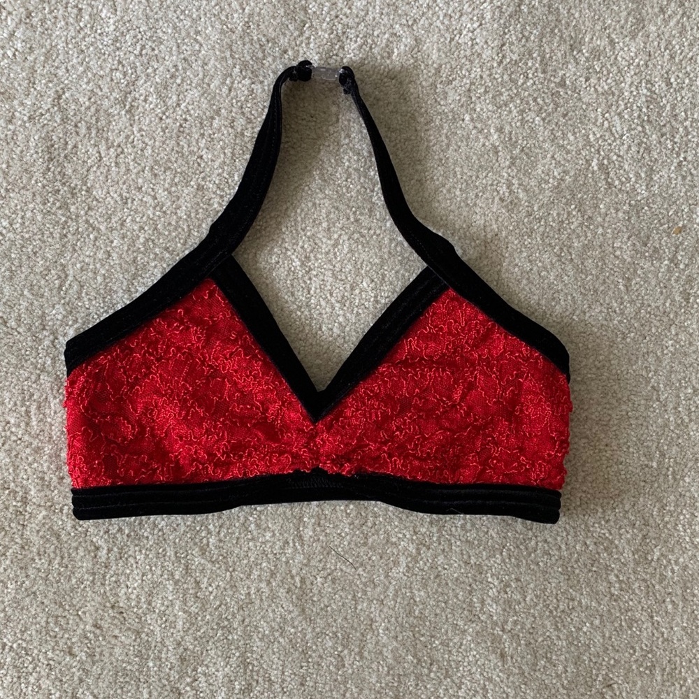 Details Dancewear Halter Style Dance Top